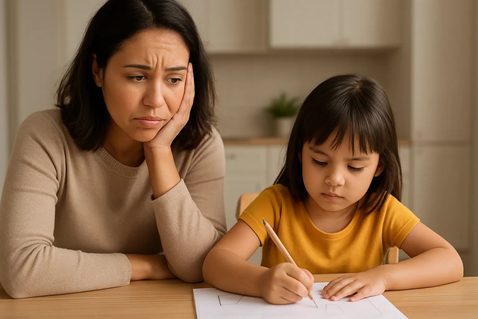 Parent feeling unsure about school readiness